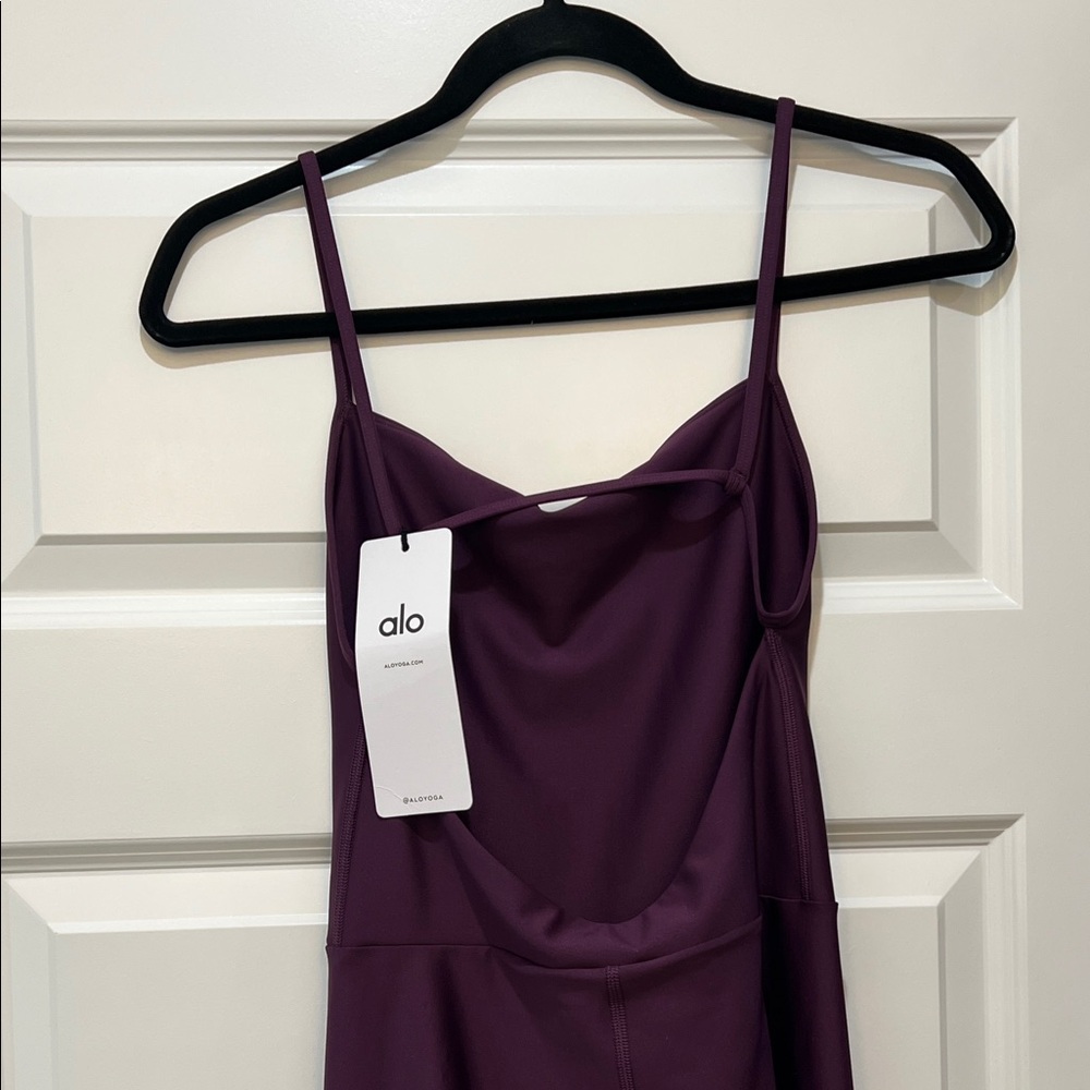 ALO Yoga Dark Purple Jumpsuit - Picture 3 of 6